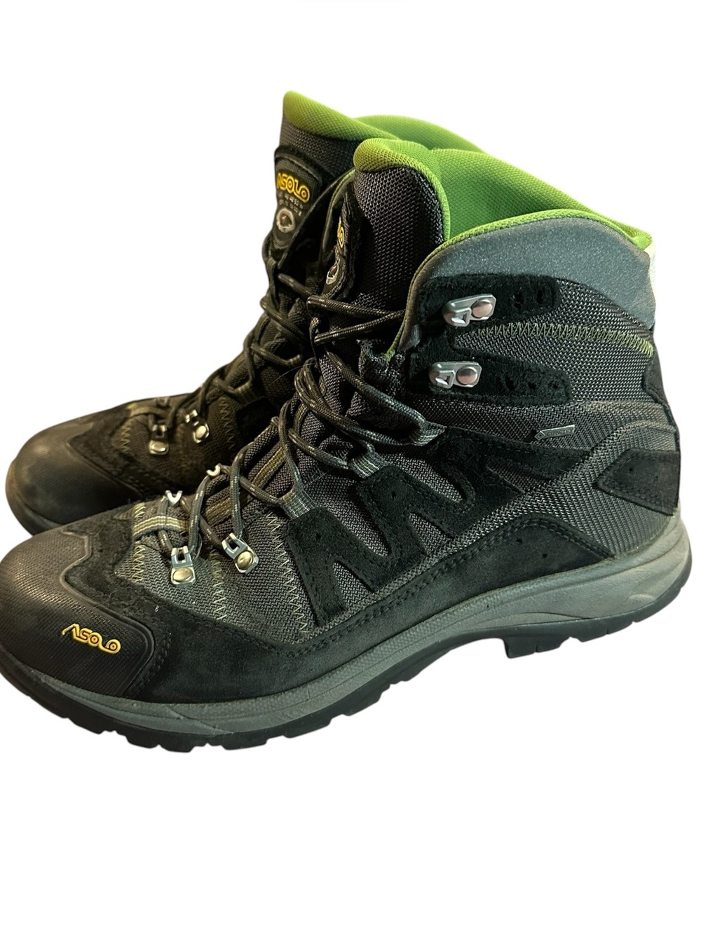Asolo Neutron Gore-Tex Hiking Boots Men’s US 10.5 Black Waterproof Mid